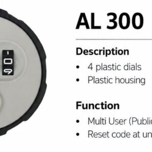 AL-300 Public Combination Lock