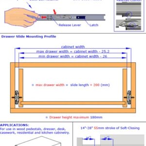 4070 Drawer Slides