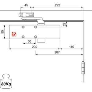63 Door Closer