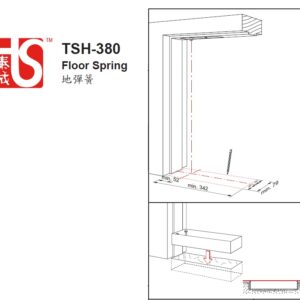 TSH-380 Floor Spring
